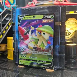 Breloom V Fusion Strike Ultra Rare Pokemon TCG 006/264 Sword & Shield - Image 2