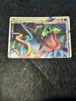 Rayquaza & Deoxys LEGEND 89/90 Undaunted Full Art Ultra Rare Pokemon TCG LP - Image 5