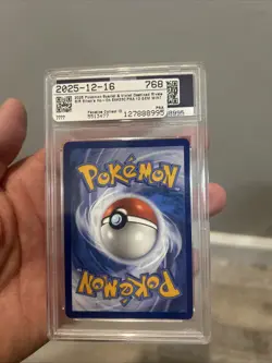 2025 Pokemon Destined Rivals Ethan's Ho-Oh ex #230/182 PSA 10 - Image 4