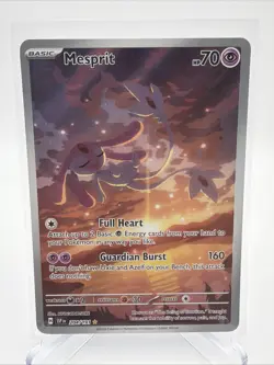 Mesprit - 204/191 Illustration Rare SV08: Surging Sparks Pokemon TCG NM - Image 1