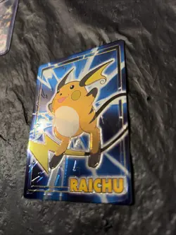 1999 Pokemon Meiji Promo Embossed Raichu Near Mint - Image 3
