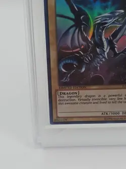 2014 YU-GI-OH! PROMO SHONEN JUMP MAGAZINE #EN068 BLUE-EYES WHITE DRAGON PSA 10 - Image 5