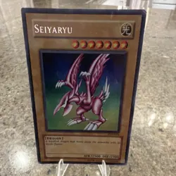 Konami Yu-Gi-Oh! CCG Seiyaryu DDS-004 Dragon ULTRA RARE HOLO - Image 1