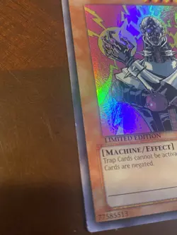 Yu-Gi-Oh! Jinzo Ultra Rare Anniversary Pack Effect YAP1-EN007 ATK 2400 DEF 1500 - Image 3