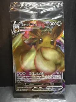 SEALED Eevee VMAX SWSH087 Black Star Promo Full Art Holo Pokemon TCG 2021 NM - Image 1