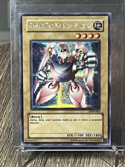 Gamma the Magnet Warrior – DOR-003 – Rare – Yu-Gi-Oh! - Image 1