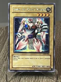 Gamma the Magnet Warrior – DOR-003 – Rare – Yu-Gi-Oh! - Image 2