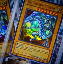 YUGIOH 2002 BLUE-EYES WHITE DRAGON WEEKLY SHONEN JUMP 2003 JMP-001 ARS 9💎 (PSA) - Image 3