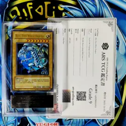 YUGIOH 2002 BLUE-EYES WHITE DRAGON WEEKLY SHONEN JUMP 2003 JMP-001 ARS 9💎 (PSA) - Image 4