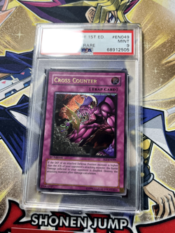 Yugioh PSA 9 Cross Counter FET-EN049 1st Edition Ultimate Rare CLEAN - Image 2