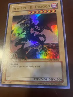 Yu-Gi-Oh! Red-Eyes B. Dragon YAP1-EN002 Ultra Rare Anniversary Pack Near Mint - Image 2