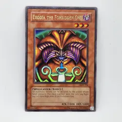 Yu-Gi-Oh! TCG Exodia the Forbidden One- Head- MINT RARE- Centered - LOB-124 - Image 1