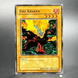 Yu-Gi-Oh! Spell Ruler #SRL-014 Fire Kraken - Image 1