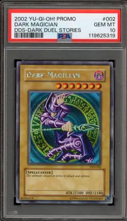 Yu-Gi-Oh! Dark Magician Dark Duel Stories Promo DDS-002 PSA 10 Gem Mint - Image 1