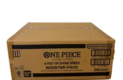 One Piece OP-11 A Fist Of Divine Speed Booster Box Case English SEALED 12 Boxes - Image 1