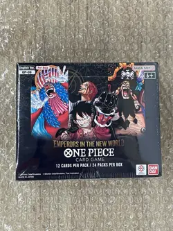 One Piece Emperors in the New World Booster Box OP-09 Sealed Display New - Image 1