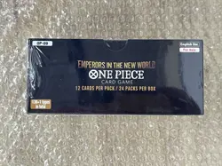 One Piece Emperors in the New World Booster Box OP-09 Sealed Display New - Image 3