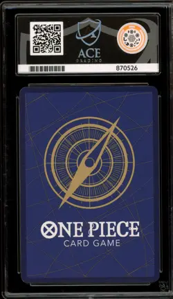 One Piece CCG Monkey.D.Luffy Shonen Jump Magazine Japanese Promo P-043 ACE 9 - Image 2