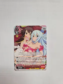 Weiss Schwarz - "We Are the Presents" Megumin & Aqua - KS/W75-E051 U - Image 1