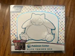 Pokemon TCG S&V 151 Pokemon Center Elite Trainer Box PC ETB + ETB Protector case - Image 1