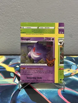 Pokemon Card - Gengar Error Miscut NFC Trick or Trade 062/193 Holo Rare NM Fresh - Image 1