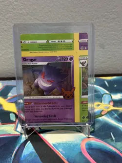 Pokemon Card - Gengar Error Miscut NFC Trick or Trade 062/193 Holo Rare NM Fresh - Image 3