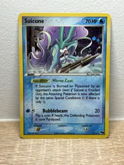 Suicune 4/17 EX Era Pop Series 2 Holo Rare Promo 2006 Pokemon Card HP - Image 1