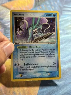 Suicune 4/17 EX Era Pop Series 2 Holo Rare Promo 2006 Pokemon Card HP - Image 3