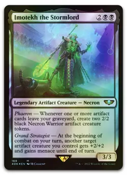 Imotekh the Stormlord #169 (Foil) (NM) Warhammer 40,000 40K Magic MTG - Image 1