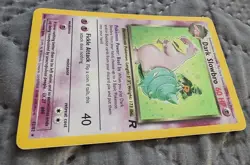 1999 Pokemon Team Rocket Dark Slowbro #12/82 – Holo Rare – Excellent Condition – - Image 4