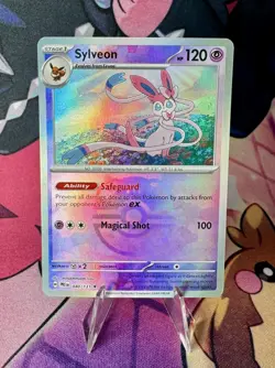 Sylveon (Master Ball Pattern) 040/131 Prismatic Evolutions Holo - Pokemon TCG - Image 1