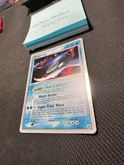 Kyogre ex (Holo Ultra Rare) 94/101 EX Hidden Legends 100 HP Pokemon Card - Image 3