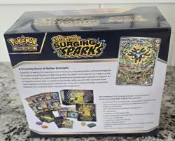 Pokemon Center ETB Surging Sparks PC Exclusive ETB, New And Sealed - Image 2