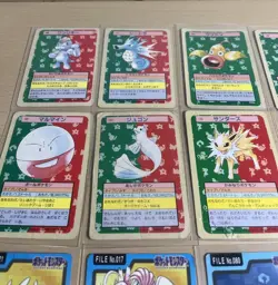 Pokemon Carddass, Sealdass, Topsun Mixed Lot Bandai Japanese Cards Vintage Rare - Image 2