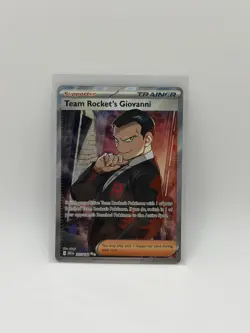 Pokemon TCG Team Rocket's Giovanni & Alakazam Holo Cards 2025 Set English Lot - Image 1