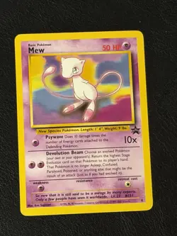 2000 Mew #8 - Black Star Promo - Pokemon TCG - WotC NM - Image 1