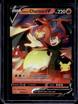 2019-2023 Pokemon SWSH Black Star Promos Lance's Charizard V #SWSH133 - Image 1