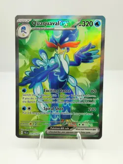 Pokemon Quaquaval ex 235/193 Paldea Evolved English NM - Image 1