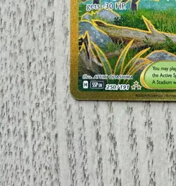 Gravity Mountain 250/191 Gold Secret Rare Surging Sparks Pokemon Card NM - Image 2