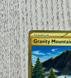 Gravity Mountain 250/191 Gold Secret Rare Surging Sparks Pokemon Card NM - Image 4