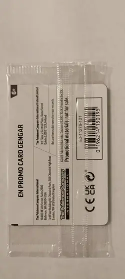 Pokemon TCG Gengar GameStop Promo Sealed Exclusive Limited In Stores - Image 2