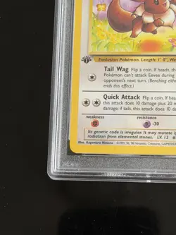 Pokemon TCG Eevee Jungle 1st Edition PSA 10 51/64 Regular English - Image 5