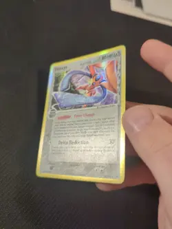 Deoxys 4/110 ex Holon Phantoms Holo Pokemon LP - Image 3
