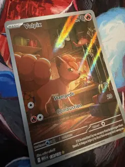 Pokemon Vulpix 138/132 Illustration Rare Holo Mega Evolution Card Mint - Image 4