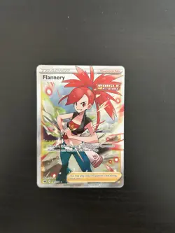 Pokemon TCG Trainer Flannery 191/198 Full Art Nm Mint Chilling Reign - Image 1