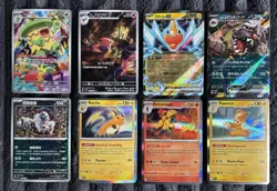 8 Card Pokemon SIR - AR - EX -Rotary - Holo Lot! Mega -Gem Pack - Prismatic Etc - Image 1