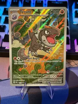 Pokemon TCG Tyrunt 070 Pokemon Center Stamped Black Star Promo - Image 1