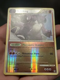 Pokemon TCG Nidoking 6/102 Reverse Holo Triumphant 2010 - LP+ - Image 3