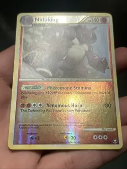 Pokemon TCG Nidoking 6/102 Reverse Holo Triumphant 2010 - LP+ - Image 4