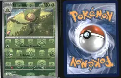 Leavanny 003/086 White Flare Pokemon Reverse Holo Master Ball Pattern NM - Image 3
